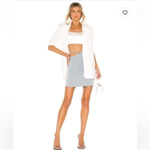 NWOT NBD Revolve Consuela Mini Skirt in Dusk Blue